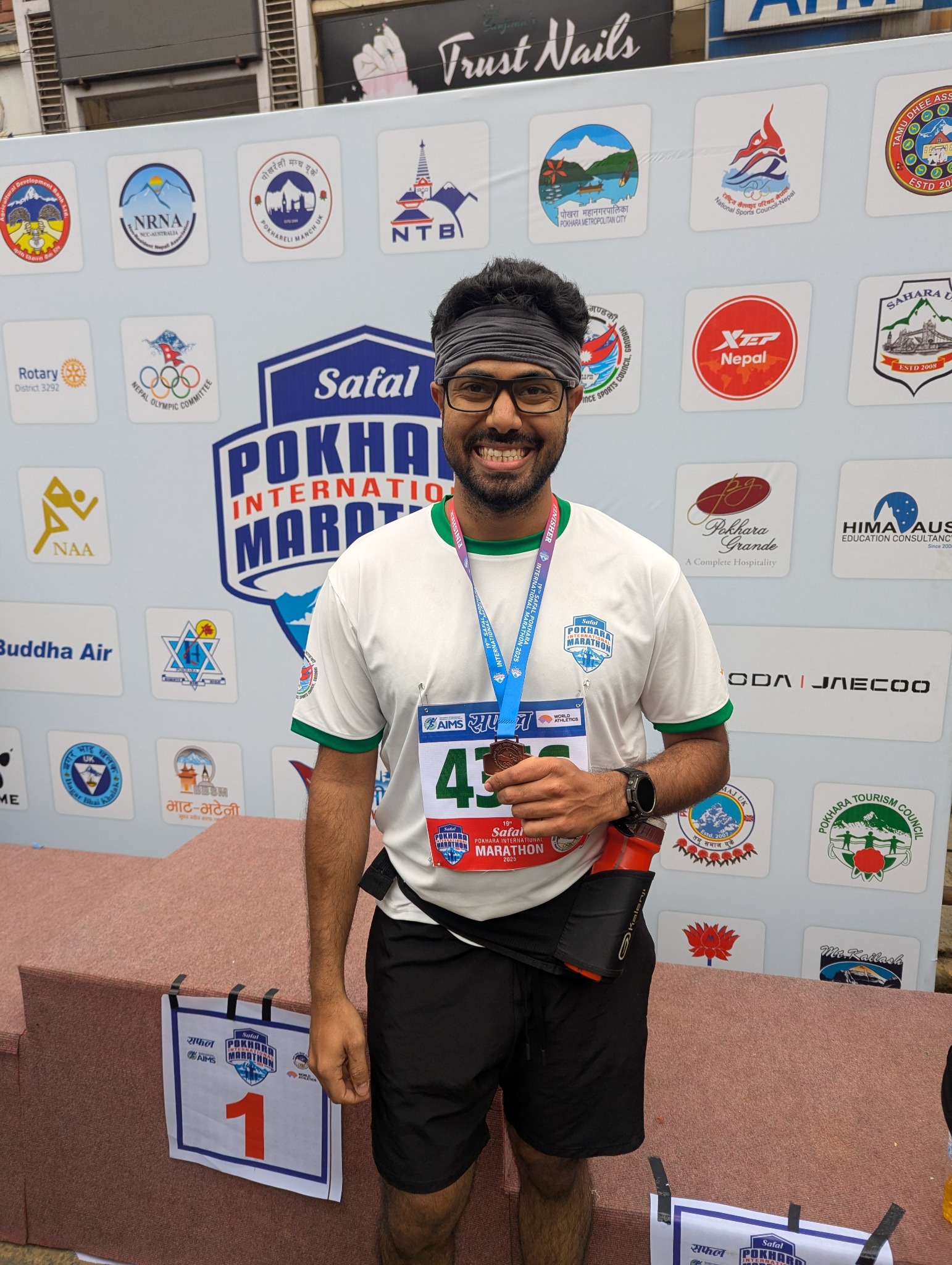 Running marathons